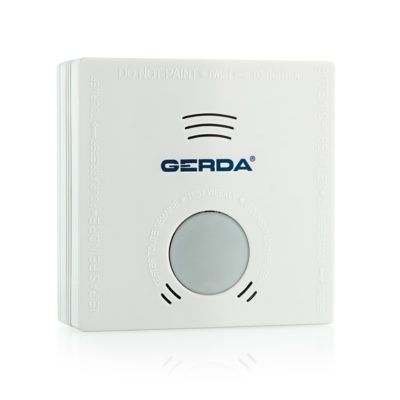 czujnik dymu certyfikowany detektor GERDA zasilany bateriami
