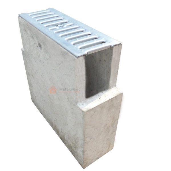 studzienka betonowa z pokrywą ocynkowaną