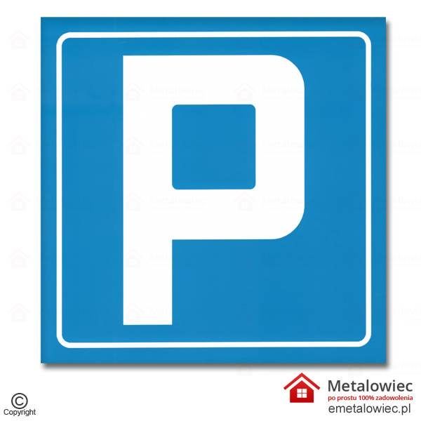 Znaki informacyjne BHP tablica Parking