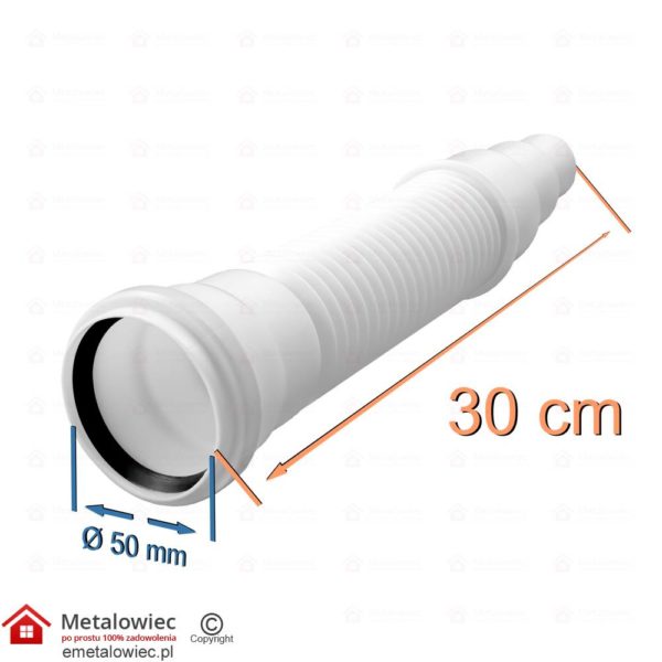 PVC-Rura-kombinowana-kanalizacyjna-biała-fi-50-40-32-L-300-2