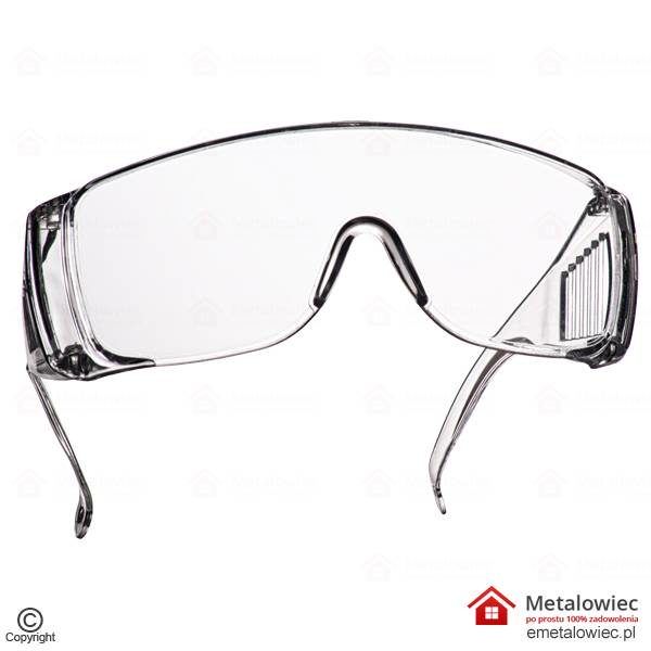 Okulary ochronne SECULARE Przeciwodpryskowe, Gogle ochronne, Ochrona oczu, Okulary robocze, Okulary transparentne, okulary bezbarwne, okulary ochronne bhp, soczewka bezbarwna,