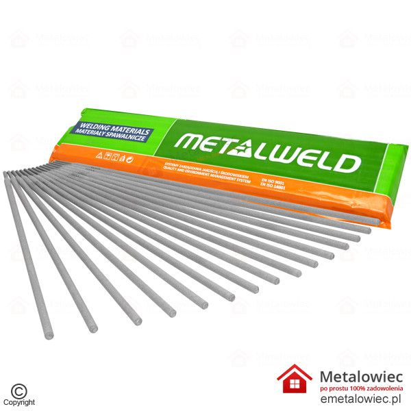 elektroda rutylowa METALWELD INOX 308L 4.0x350 w otulinie
